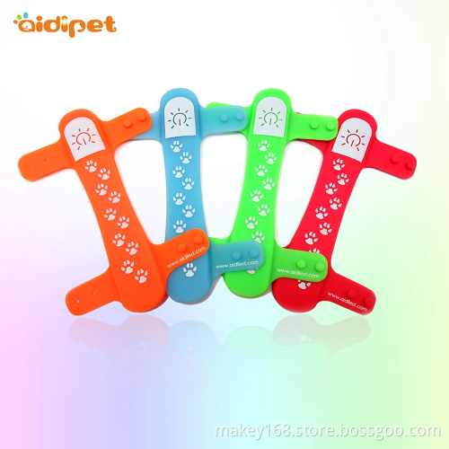 Silicone Led Dog Collar Light Cover Band